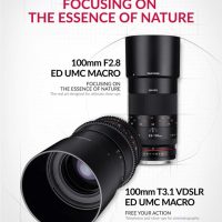 Samyang and Rokinon formally introduce 100mm f2.8 macro lens