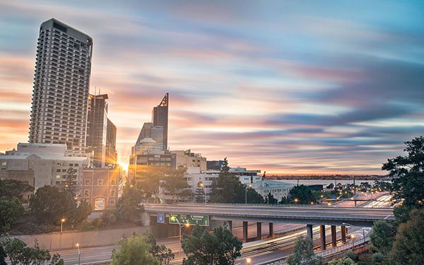 Moving Cloud Sunrise at Kings Park.jpg Moving Cloud Sunrise at Kings Park