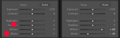 Lightroom shortcuts