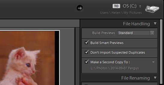 import-photos-using-lightroom-3