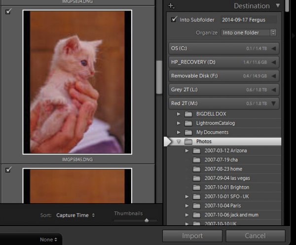 import-photos-using-lightroom-6
