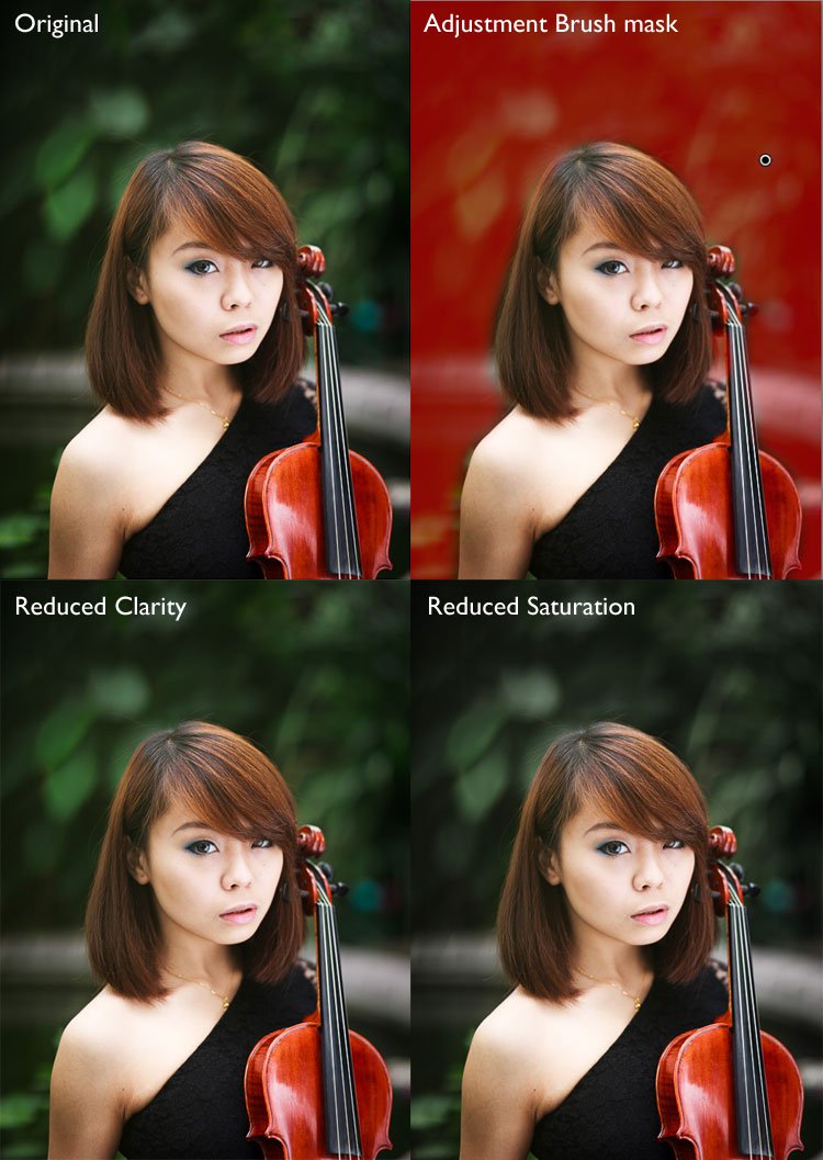Isolating the subject in Lightroom