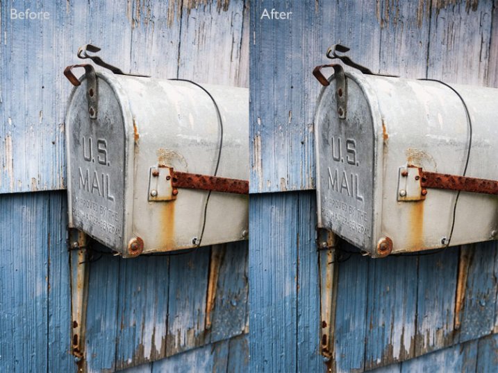 Lightroom 6 graduated radial filter adjustments