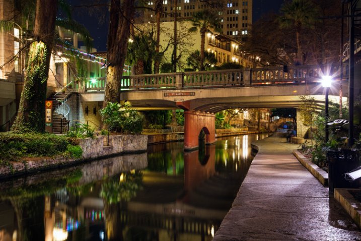 Proper Exposure at Night - San Antonio Riverwalk example
