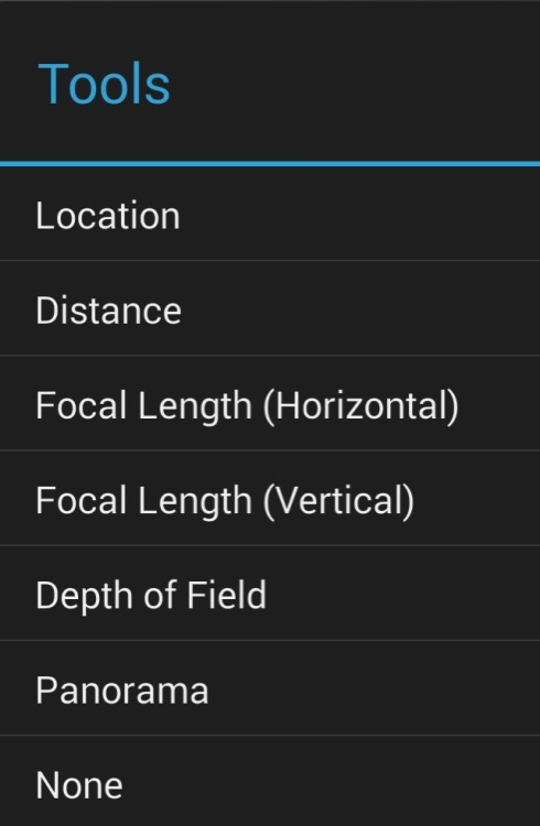 Tools menu.jpg Tools menu