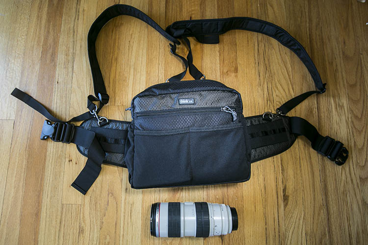 Think Tank Changeup Bag photographer ergonomics
