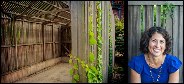 Many locals recommend this property, but few use the old carports as backdrops. Cell phone shot on left, final portrait on right.