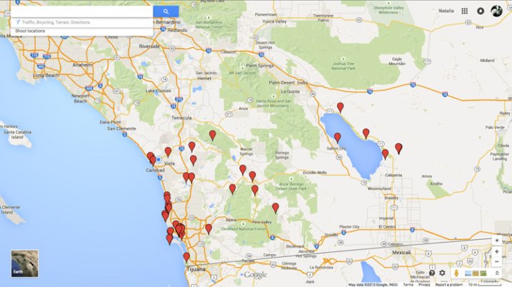An ongoing project - the personalized Google Map.