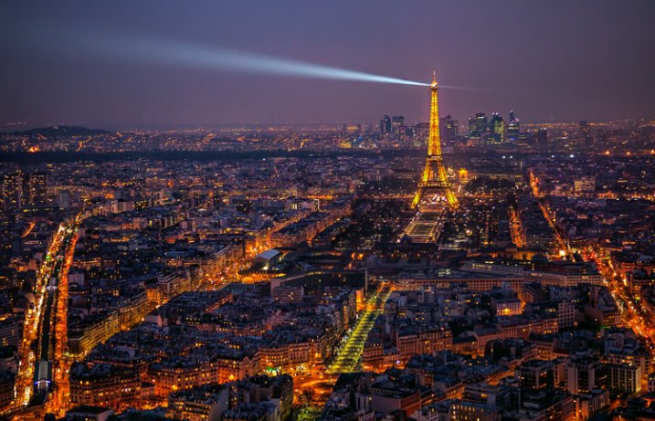 Great Subjects for Urban Night Photography - Paris example