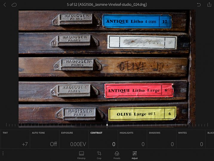 Lightroom mobile and Lightroom web