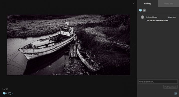 Lightroom mobile and Lightroom web