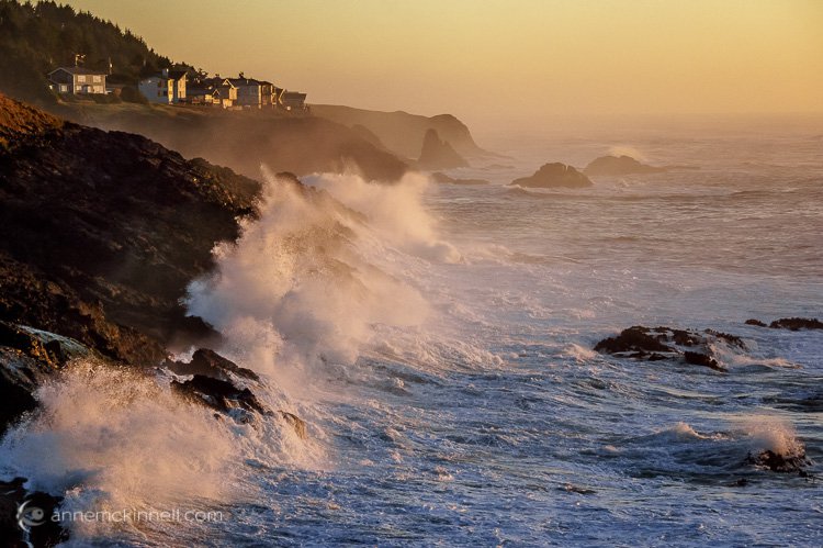 Depoe Bay, Oregon, by Anne McKinnell