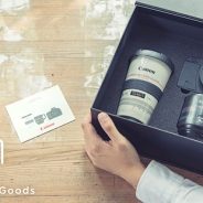 These Canon-branded mugs, tumblers and glasses are made to look like EF, RF lenses