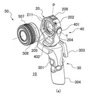 Update: Canon patent applications show pistol-grip-style mirrorless camera with pan/tilt and zoom functionality