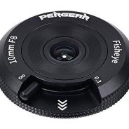 Pergear’s 10mm F8 pancake fisheye APS-C lens costs $79, isn’t much larger than a body cap
