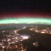 Viewing auroras from space: The ISS had a great view of a recent geomagnetic storm