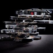 Photographer blends science and art by slicing up a Leica M6 rangefinder