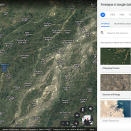 Google Earth introduces a ‘4D’ interactive timelapse experience