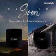 Samyang teaser suggests two new astrophotography prime lenses will be released later this month