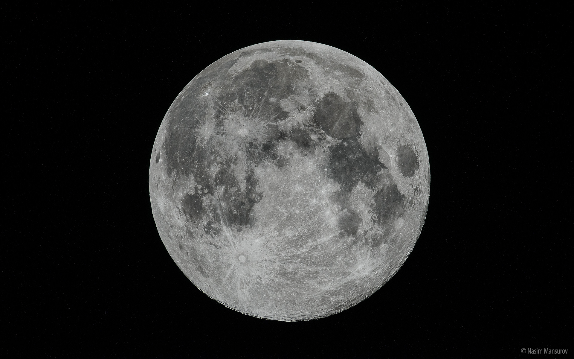 The Full Moon Wallpaper