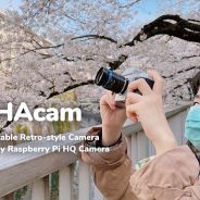The RUHAcam is a ‘retro-style’ digital camera made with the Raspberry Pi HQ Camera module