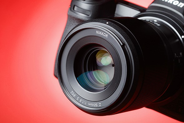 Image of a Nikon lens
