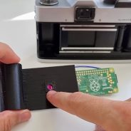 Video: 3D printed film canister and Raspberry Pi camera can turn an old film camera into a digital camera