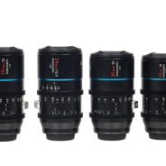 Sirui rehouses its 1.33x anamorphic lenses for cinema rigs and adds T-stops