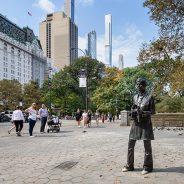 Photographer Diane Arbus honored with life-size bronze statue in Central Park