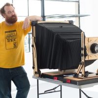 Cameradactyl built a 20×24 inch camera for poster-sized instant photo prints