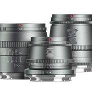 TTArtisan releases titanium-grey versions of its 17mm F1.4, 35mm F1.4 and 50mm F1.2 APS-C prime lenses