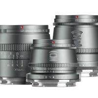 TTArtisan releases titanium-grey versions of its 17mm F1.4, 35mm F1.4 and 50mm F1.2 APS-C prime lenses