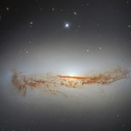 Hubble captures a galaxy with an active black hole