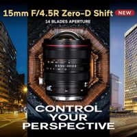 Venus Optics releases updated Laowa 15mm F4.5R Zero-D Shift Lens for $1,199