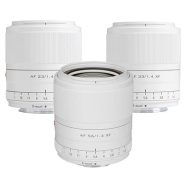 Viltrox releases limited-edition matte white 23mm, 33mm and 56mm F1.4 X-mount lenses