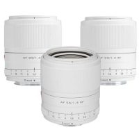 Viltrox releases limited-edition matte white 23mm, 33mm and 56mm F1.4 X-mount lenses
